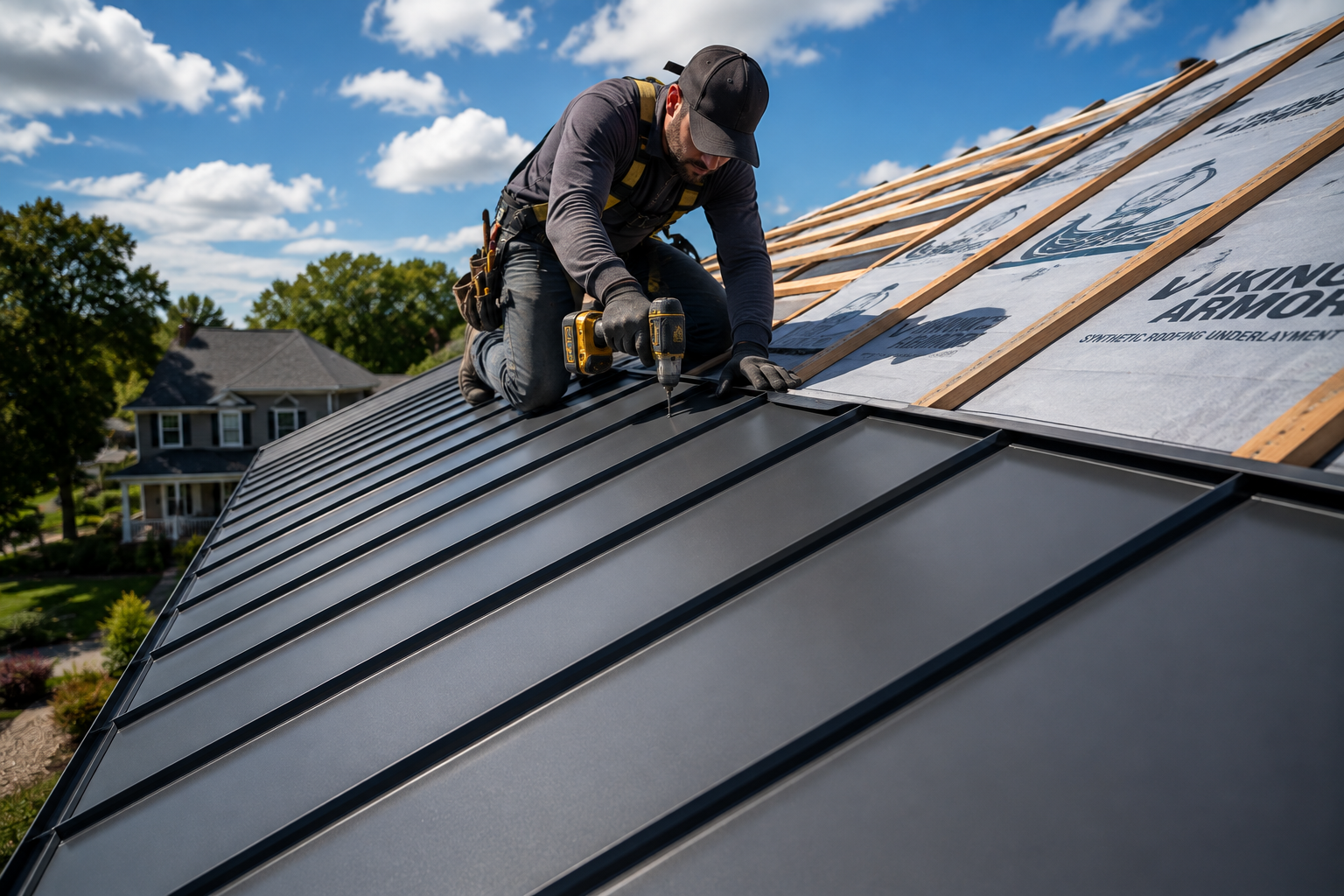 Flat roof replacement in USA,